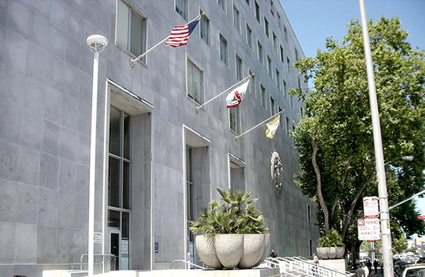 Image of front of SF Hall of Justice