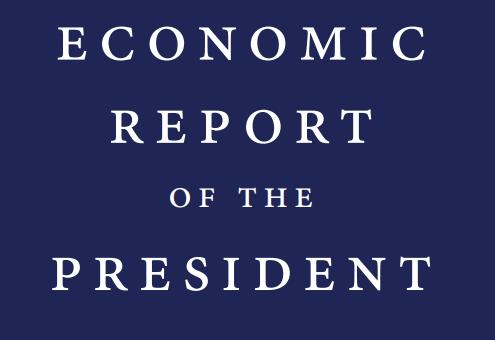 Image says "ECONOMIC REPORT OF THE PRESIDENT"